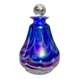 Vintage Art Glass Perfume Bottle