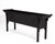 Hollywood Regency Century Furniture Chin Hua Pagoda Console Credenza Raymond Sobota Brass Black Lacquer 1970s For Sale - Image 3 of 14
