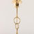 1970s Mid-Century Italian Brass and Opaline Glass Chandelier, 1970s For Sale - Image 5 of 8
