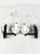 Metal 1940s Mid-Century Ceramic & Metal Tole Floral Wall Sconces - A Pair For Sale - Image 7 of 11