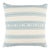 Schumacher Buena Vista 22" Pillow in Sky For Sale