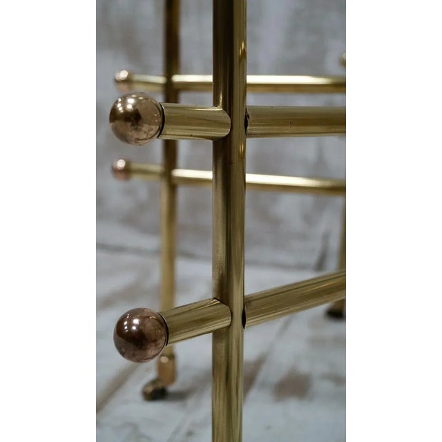 Brass Claw Feet Coffee Table, 1970s For Sale - Image 6 of 14