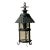 Vintage Boho Scalloped Wrought Iron Lantern For Sale