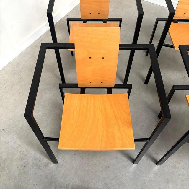 Trix Dining Chairs from KFF, 1980s, Set of 6 For Sale - Image 13 of 16