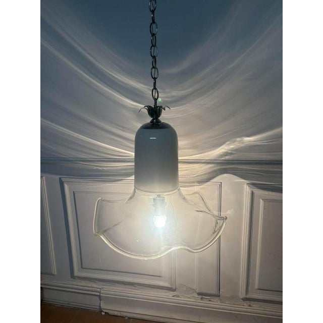 Vintage Pendant Light from Leucos, 1970 For Sale - Image 3 of 10