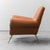 Vintage Eco-Leather Armchair by Gigi Radice for Minotti, 1950s For Sale - Image 3 of 13