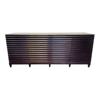Baker Fluted Low Cabinet Barbara Barry For Sale
