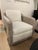 Palecek Palecek Shelby Swivel Lounge Chair in Whitewash For Sale - Image 4 of 6