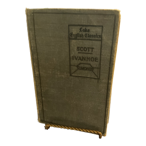 Late 19th Century Book "Ivanhoe" by Sir Walter Scott Circa 1899