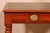 Mahogany Flat Desk with Drawers and Inlays, 19th-Century For Sale - Image 3 of 14