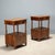 19th Century Antique Louis Philippe Nightstands in Walnut, Italy, Set of 2 For Sale - Image 12 of 12
