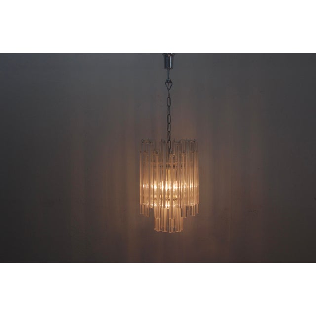 Murano Glass Chandelier from Venini, 1970s For Sale - Image 14 of 17