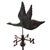 Copper Three-Dimensional Copper Weathervane with Flying Swan, 1900s For Sale - Image 8 of 8