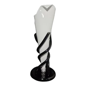 Vintage Mid Century Modern Lucite Table Lamp Shlomi Haziza