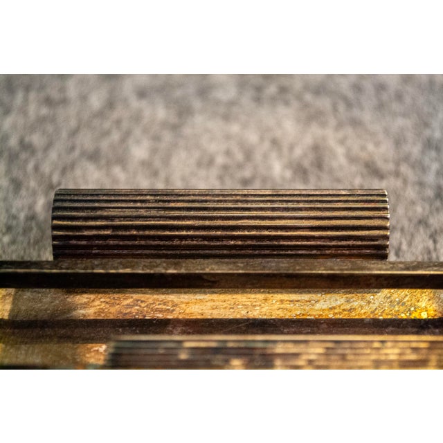 Mid-Century Modern Cocktail Tools in Silver-Plated Brass attributed to Gio Ponti for PM Italy, 1960s, Set of 5 For Sale - Image 3 of 5