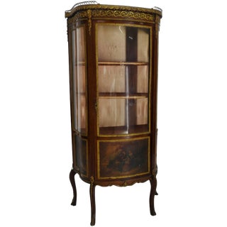 19th Century French Vitrine With Ormolu For Sale