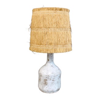 Mid-Century Ceramic Table Lamp by Alexandre Kostanda, Vallauris, France, 1960s For Sale