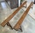 Vintage Farmhouse Benches in Oak, 1950s, Set of 2 For Sale - Image 12 of 18