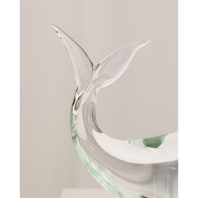 Licio Zanetti, Murano Glass Whale Sculpture, 1950s, Murano Glass For Sale - Image 3 of 5