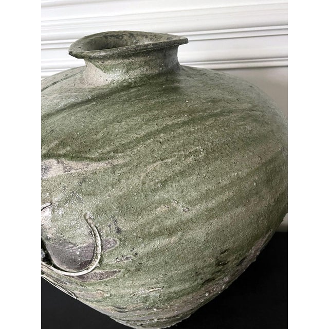 Massive Ceramic Jar Tsubo by Japanese Potter Tsujimura Yui For Sale - Image 13 of 18