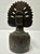 Vintage Mid 20th Century Hand Carved Wood Indonesian Dancer’s Bust Bell For Sale - Image 9 of 11
