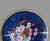 A Large & Impressive Antique 20" Inlay Chinese Enameled Cloisonne Charger with Floral Bouquet In very good original...