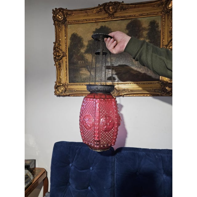 19th Century Brass Candle Lamp For Sale - Image 6 of 6