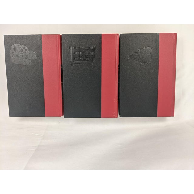 American Vintage Bruce Catton Civil War Army of the Potomac Trilogy, Red & Black, Set of 3 For Sale - Image 3 of 10