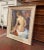Decorate a bathroom, dressing room, or bedroom with this elegant antique French oil on canvas by Albert Genta, painted in...