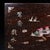 Early 20th Century Antique Chinese Hardwood Inlaid "Mandarin Ducks" Jewelry Box With Bronze Lock For Sale - Image 5 of 10