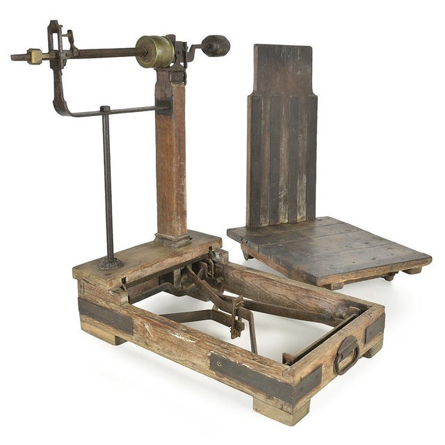 Antique Trade Flour Scale For Sale - Image 6 of 8