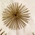 Gold Metal Starburst or "Sea Urchin" Wall Decor - Set of 3 For Sale - Image 11 of 11