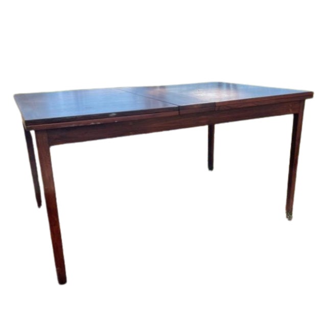 Mid Century Modern (C1960) Swedish Rosewood Dining Table For Sale - Image 9 of 12