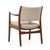 Mid 20th Century Johnson Chair Co Mid Century Walnut Arm Chair For Sale - Image 5 of 9
