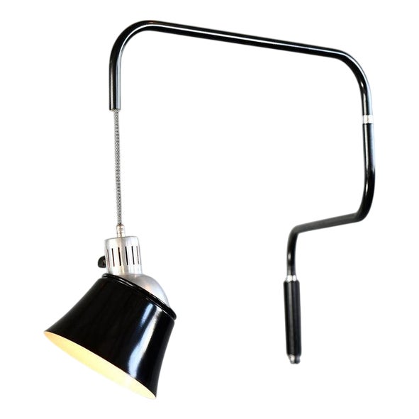 Bauhaus Task Lamp by Werner Glasenapp for Ugo Pollice, 1930s For Sale