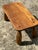 Danish Modern Brutalist Oak Coffee Table For Sale - Image 4 of 5
