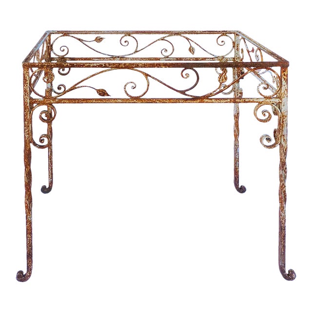 Garden Table Wrought Iron For Sale