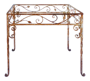 Vintage Garden Table • Wrought Iron