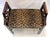 Late 20th Century Vintage Fretwork Curved Arm Vanity Stool/ Bench With New Leopard Upholstery For Sale - Image 5 of 18