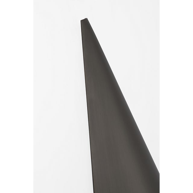 Black Kelly Wearstler for Visual Comfort Signature Piel 20" Indoor/Outdoor Wall Wash in Bronze For Sale - Image 8 of 10