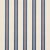 Sample - Schumacher Chatham Stripe Wallcovering In Americana For Sale