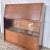 Mid-Century Tiger Oak Glass Bureau, 1960s For Sale - Image 10 of 11