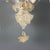 Metal Venetian Blown Glass Wall Lights with Gold Shades, Set of 2 For Sale - Image 7 of 10