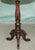 Antique Victorian Hand Carved Chess Table with Ornately Fluted Base For Sale - Image 9 of 12