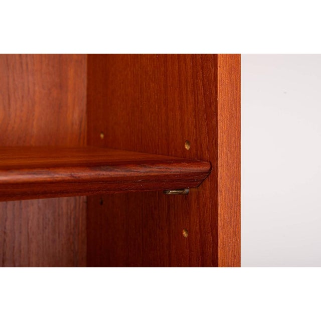 1960s Danish Teak Bookcase by Johannes Sorth for Nexø, 1960s For Sale - Image 5 of 13