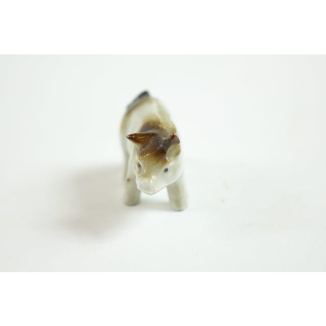 Mid 20th Century Mid 20th Century Porcelain European Pigs Figurines - Set of 4 For Sale - Image 5 of 5
