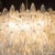 Modernist Handblown Murano Glass Polyhedral Drum Chandelier with Nickel Fittings For Sale - Image 4 of 10