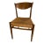 Wood Mid 20th Century Danish Rush and Teak Wood Chair For Sale - Image 7 of 8