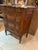 French 19th Century Carved Walnut French Chest W/Marble Top For Sale - Image 3 of 12