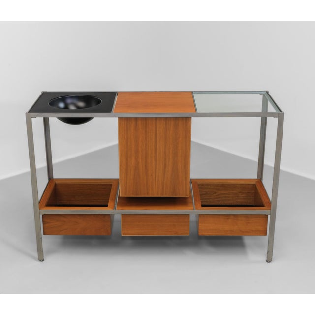 Glass Modular Console Table by Robin Day for Habitat, 1990s For Sale - Image 7 of 18